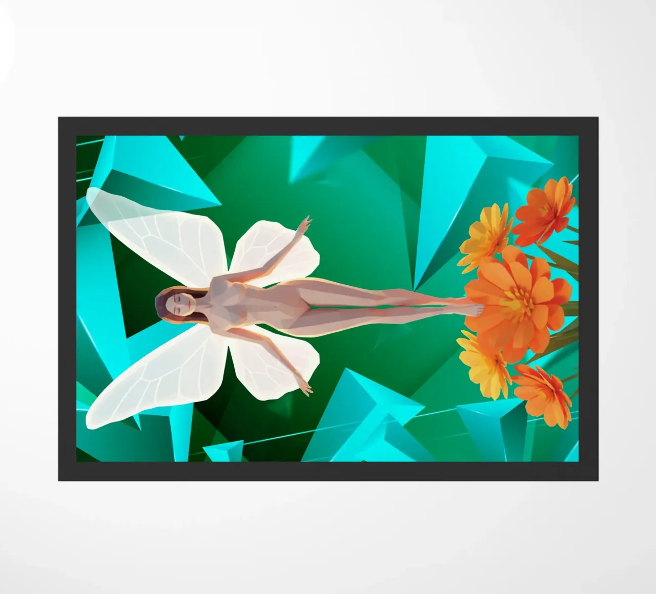 La farfalla Lowpoly zerbino da Low Profile