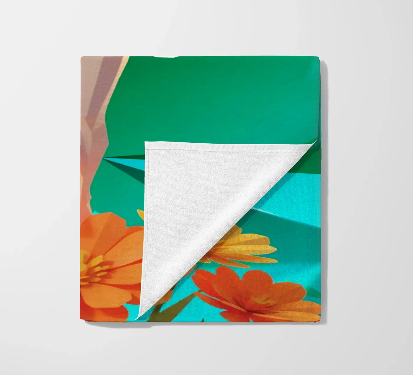 De vlinder strandhanddoek van Low Profile