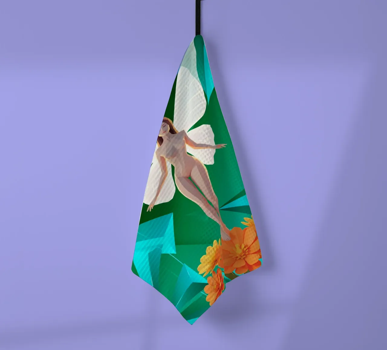 La farfalla Lowpoly canovaccio da cucina da Low Profile