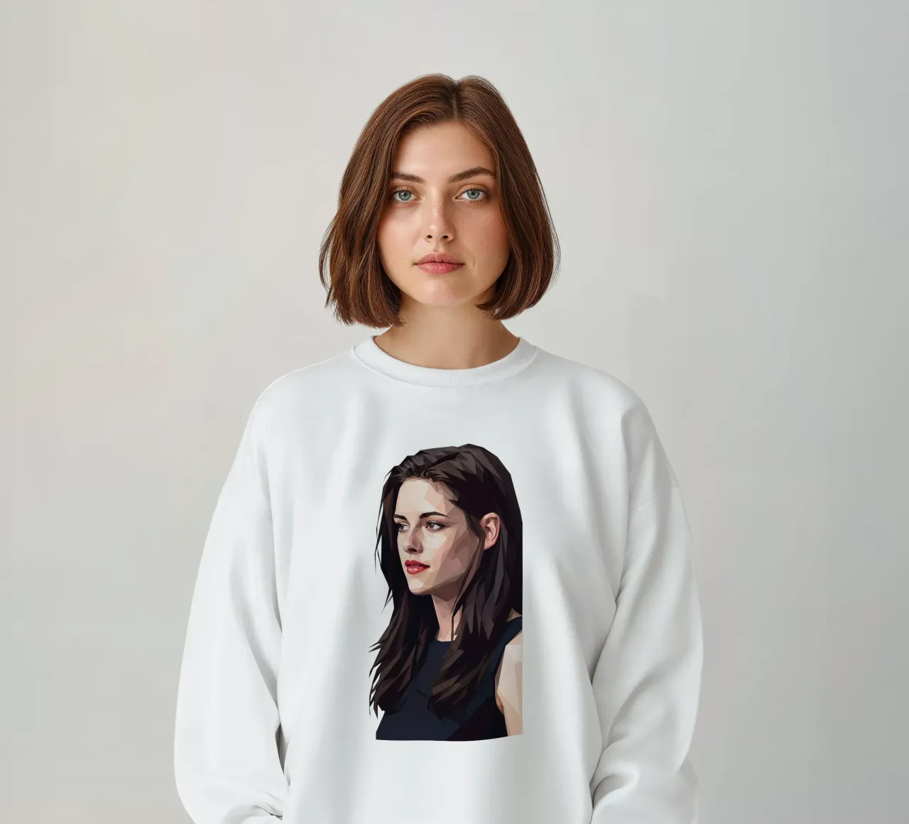 Kristen Stewart Low poly felpa da Low Profile