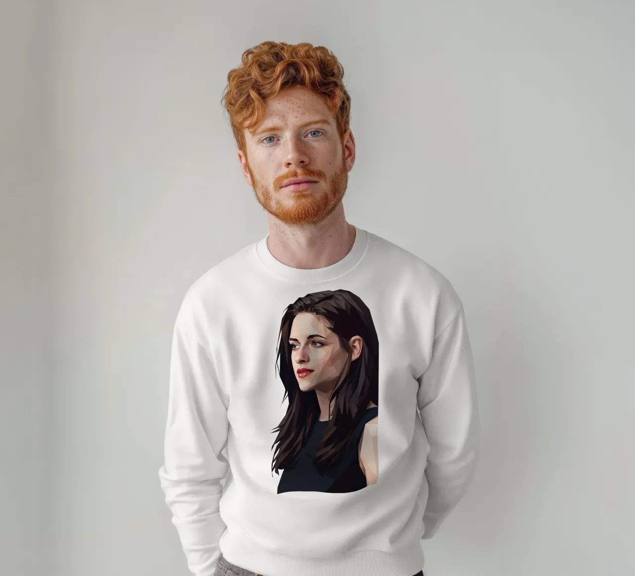 Kristen Stewart Low poly felpa da Low Profile