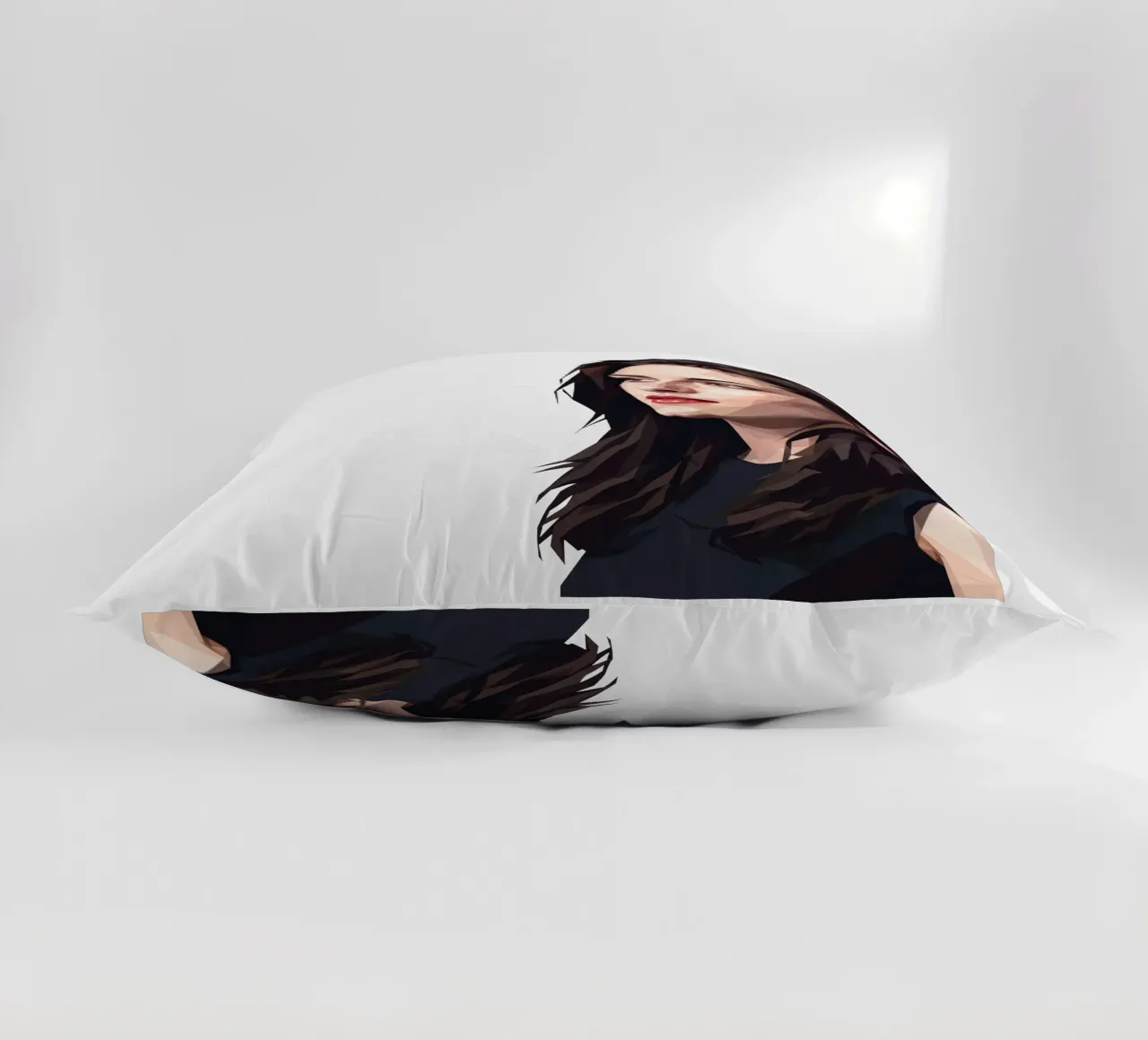 Kristen Stewart Low poly cuscino da Low Profile