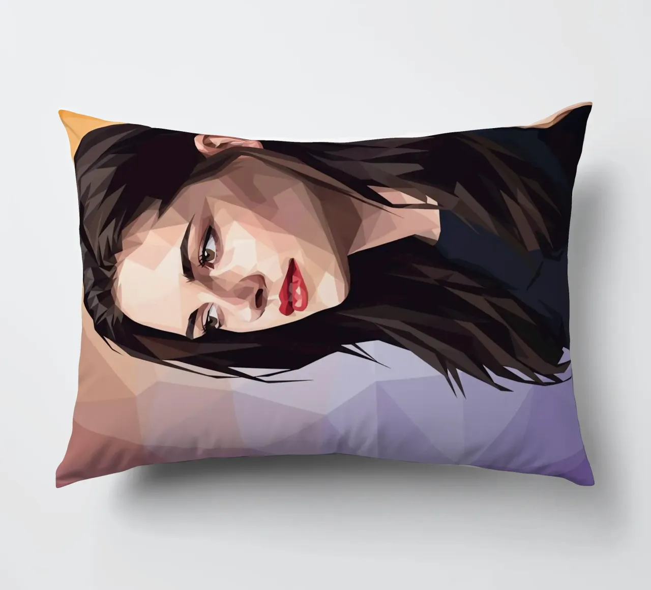 Kristen Stewart Low poly cuscino da Low Profile