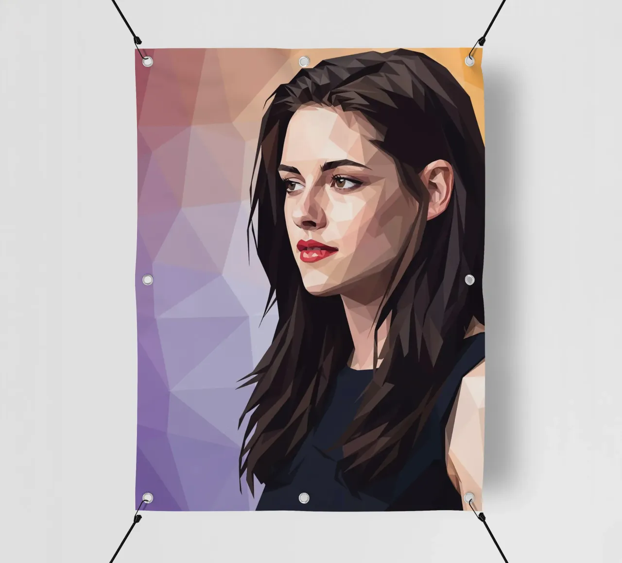 Kristen Stewart Low poly telo in pvc da Low Profile