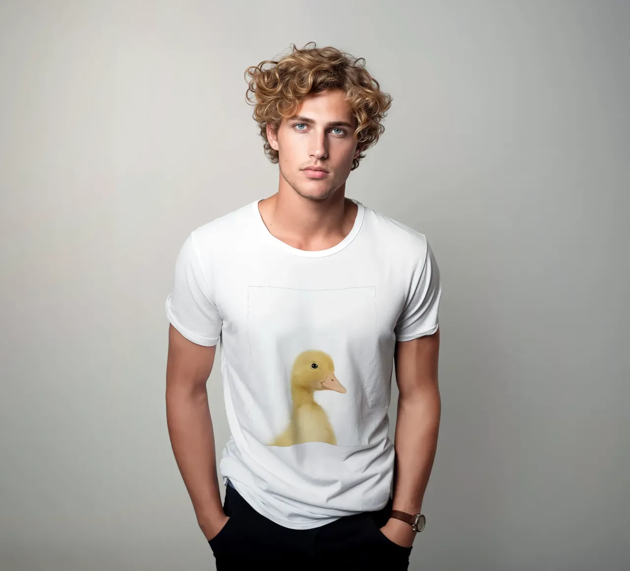 Solo una piccola anatra t-shirt da Pixel Boy