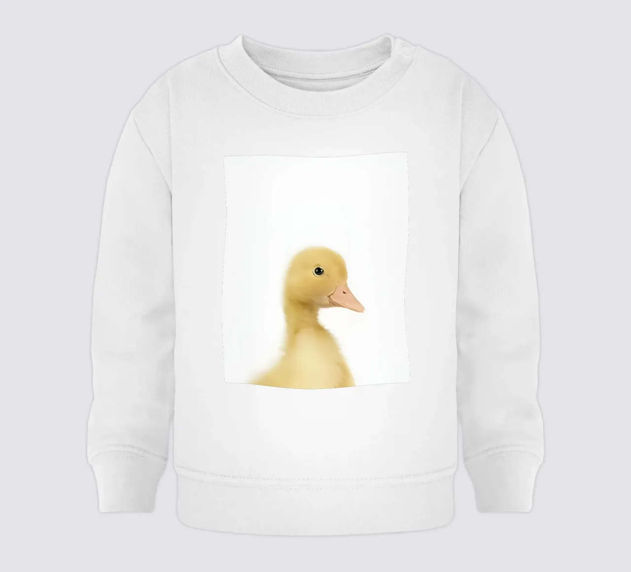 Solo una piccola anatra felpa neonato da Pixel Boy