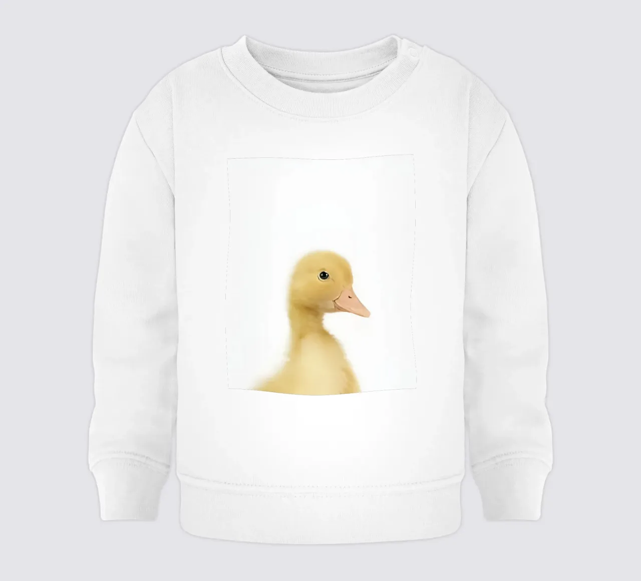 Solo una piccola anatra felpa neonato da Pixel Boy