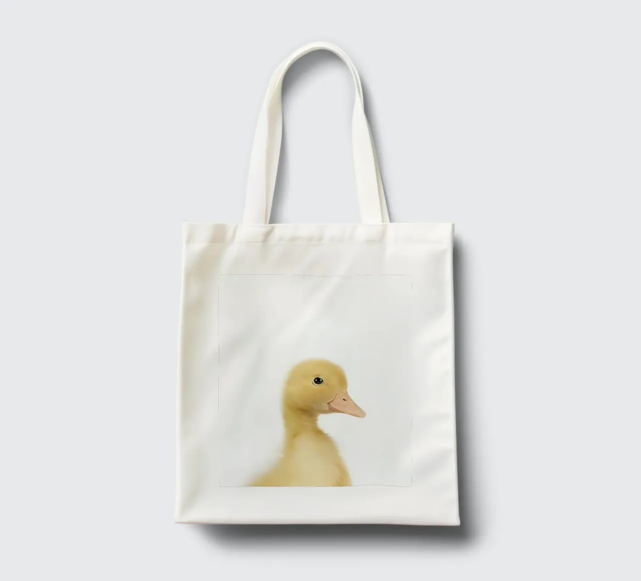 Solo una piccola anatra borsa in juta da Pixel Boy