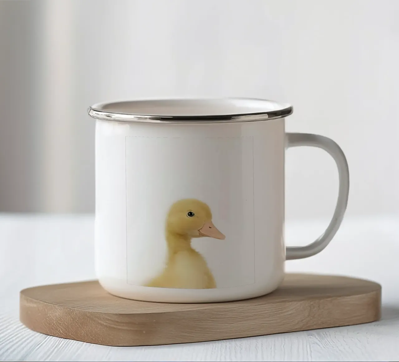 Solo una piccola anatra tazza in smalto da Pixel Boy
