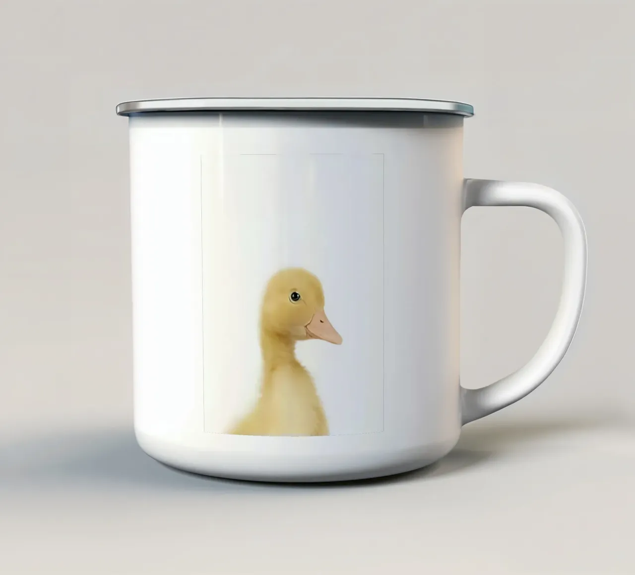 Solo una piccola anatra tazza in smalto da Pixel Boy