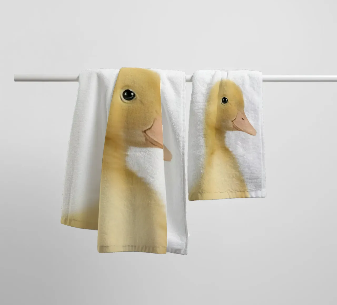 Solo una piccola anatra asciugamano da bagno da Pixel Boy