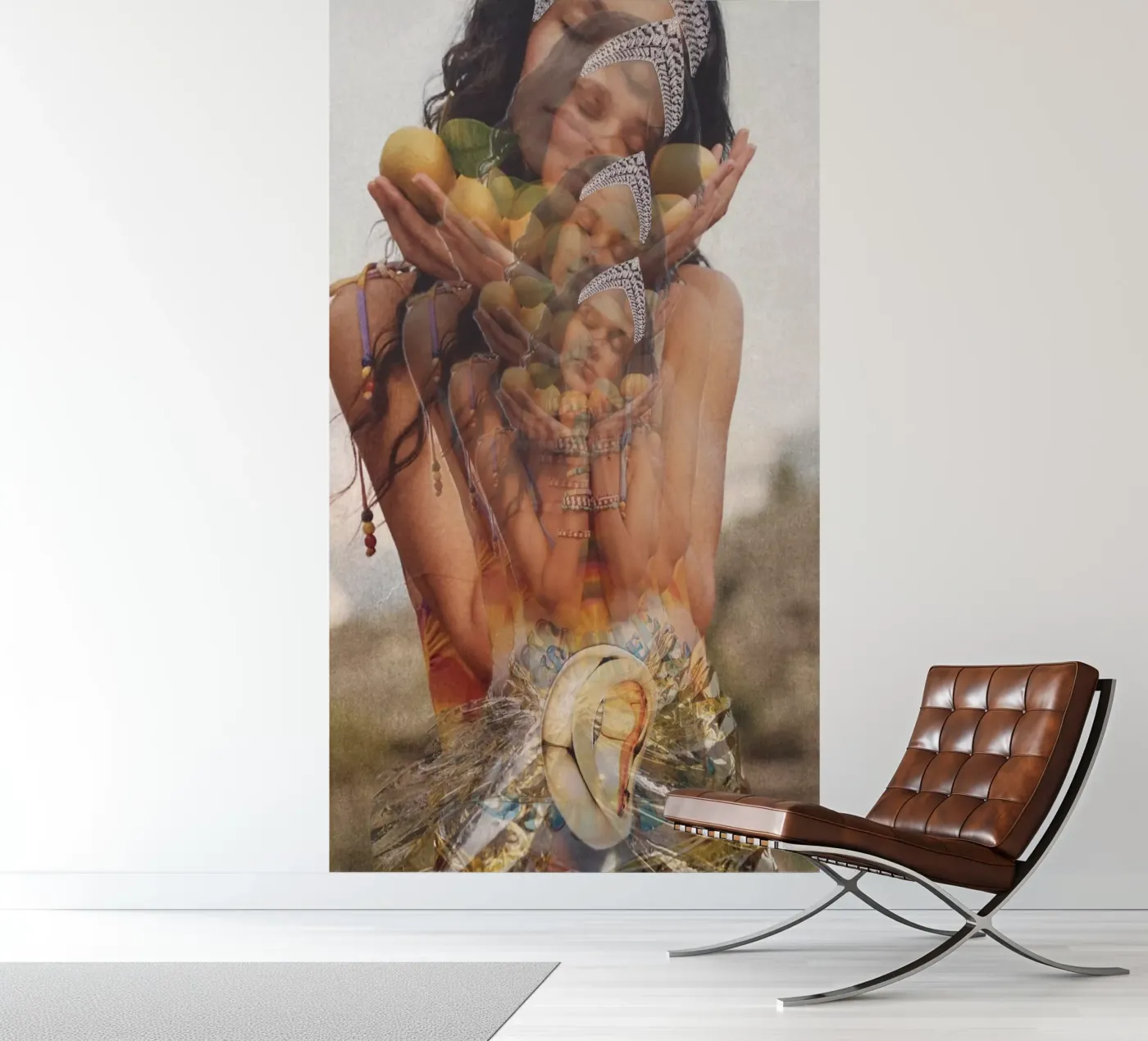Baarmoeder fotobehang van dekonstruktiv