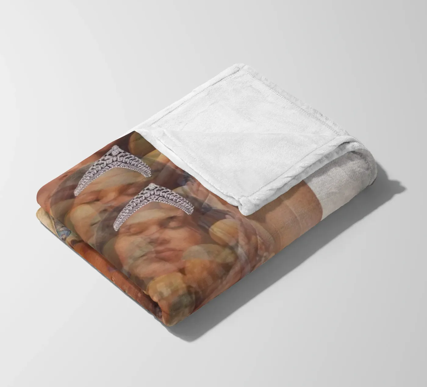 Uterus Fleecedecke von dekonstruktiv