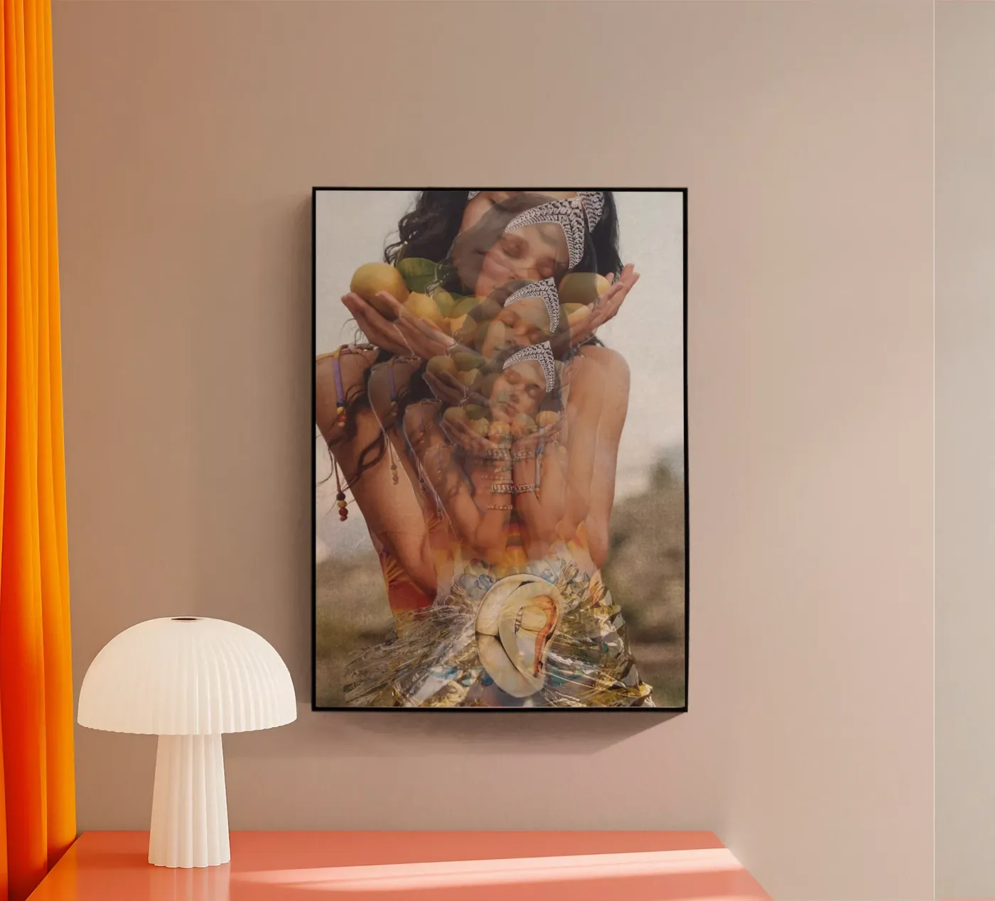 Uterus plexiglas de dekonstruktiv