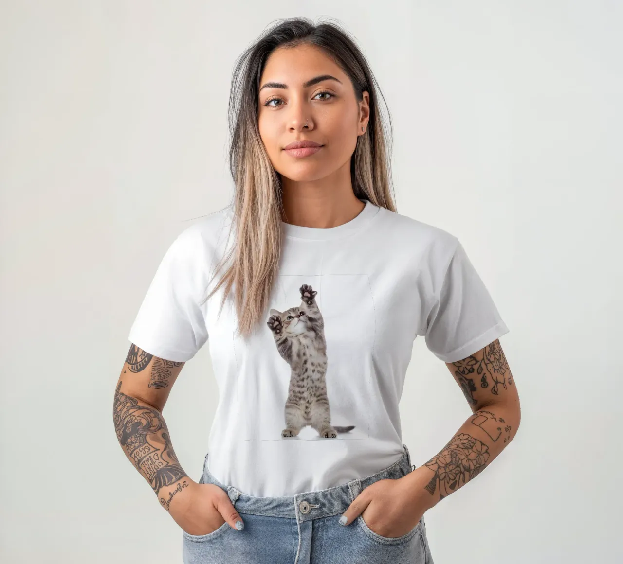 Zampe in su! t-shirt da Pixel Boy