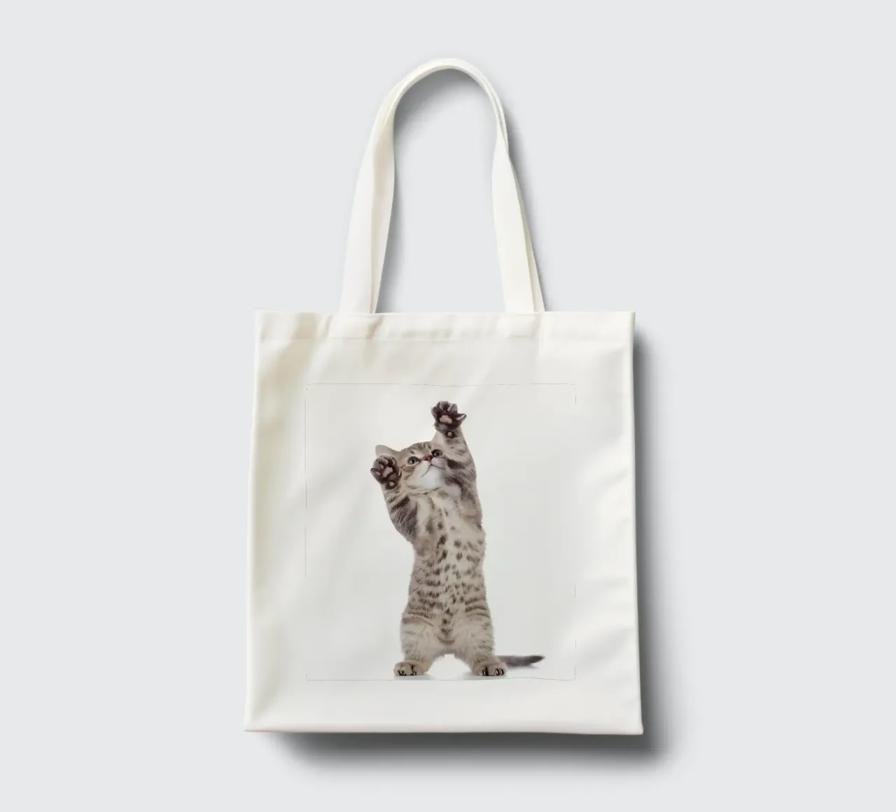Zampe in su! borsa in juta da Pixel Boy