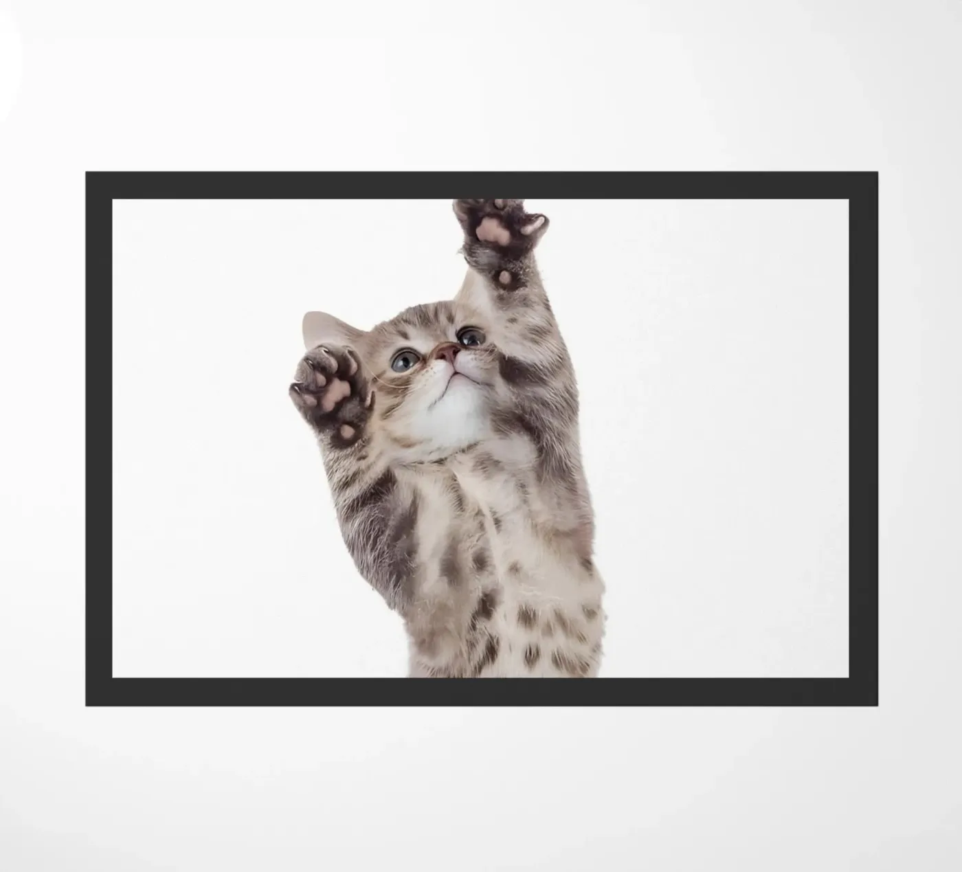 Paws Up! deurmat van Pixel Boy