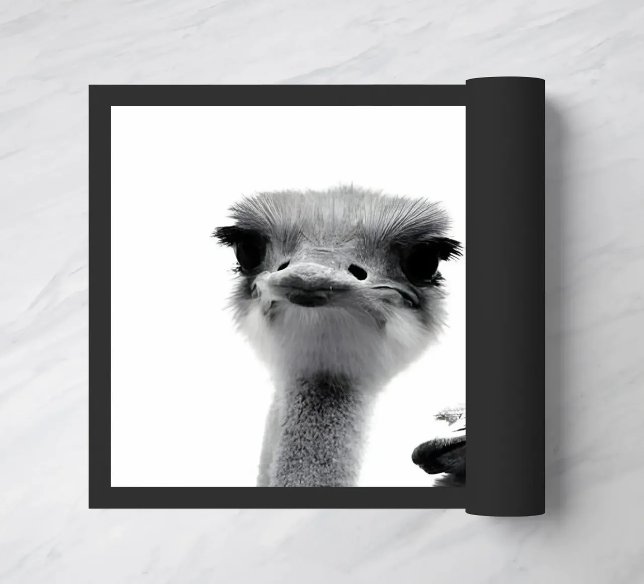 Double Take doormat by Pixel Boy