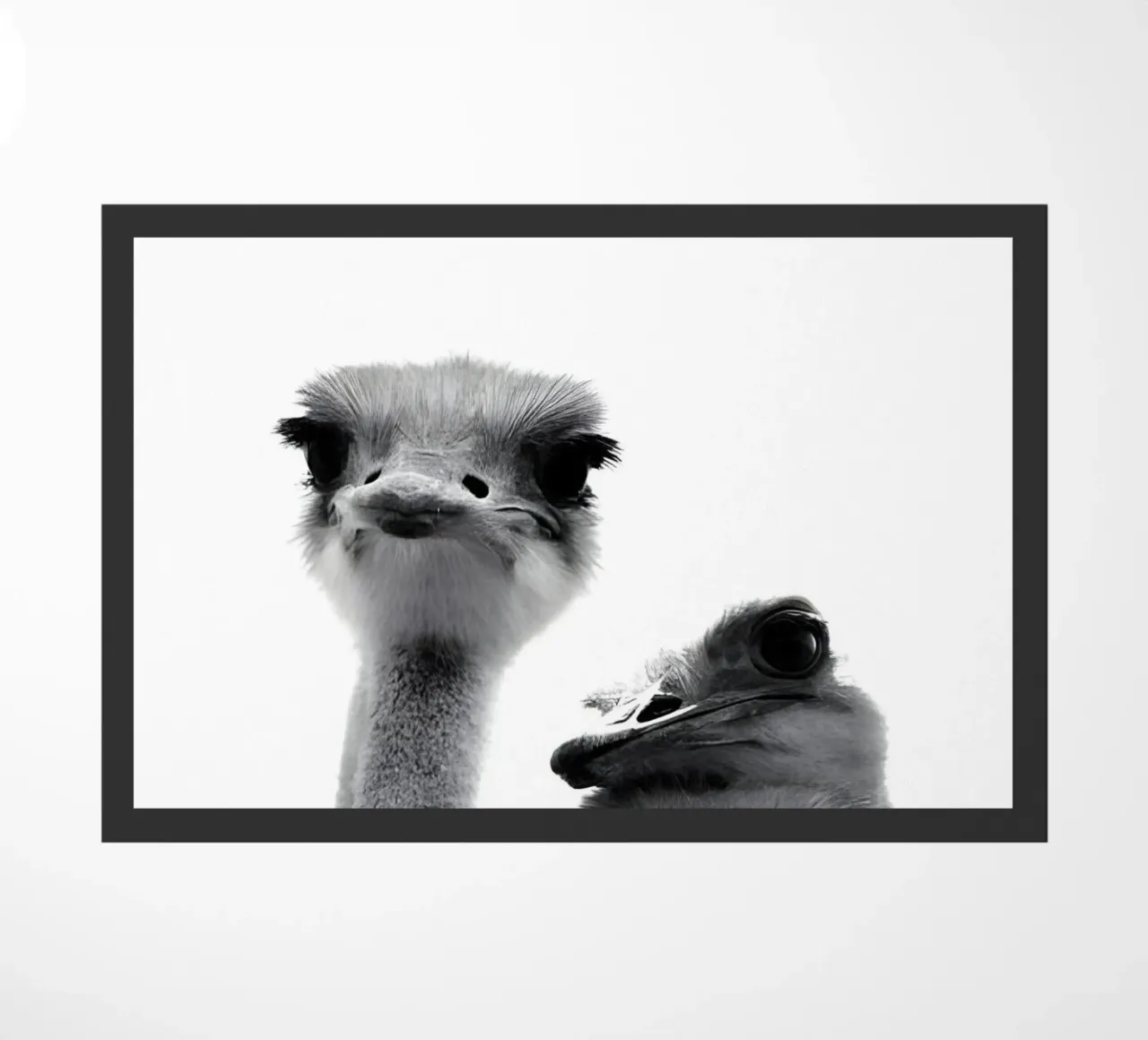 Double Take doormat by Pixel Boy