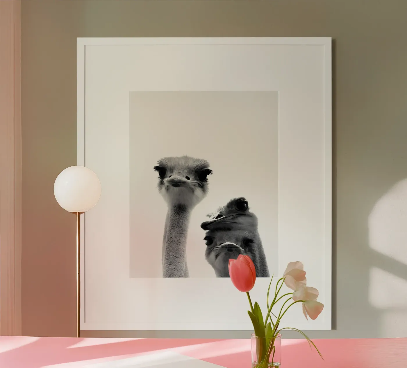 Double Take Poster von Pixel Boy