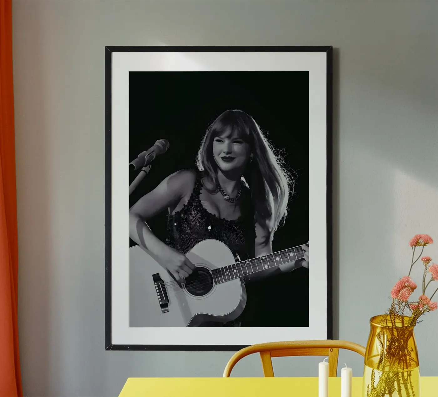 Taylor Swift poster da Digital Street art