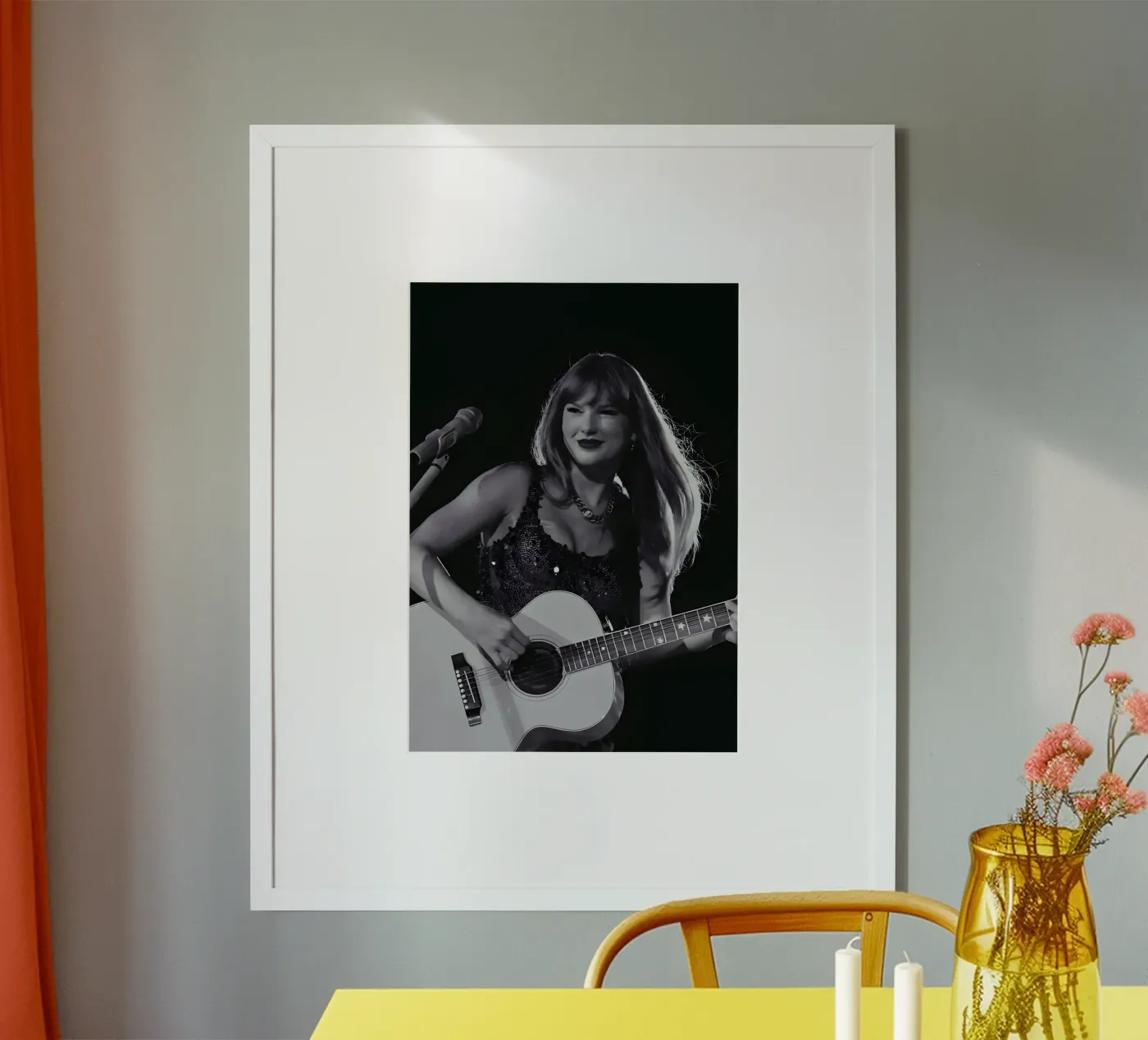 Taylor Swift poster da Digital Street art