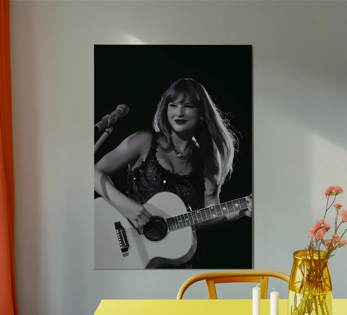Taylor Swift poster da Digital Street art