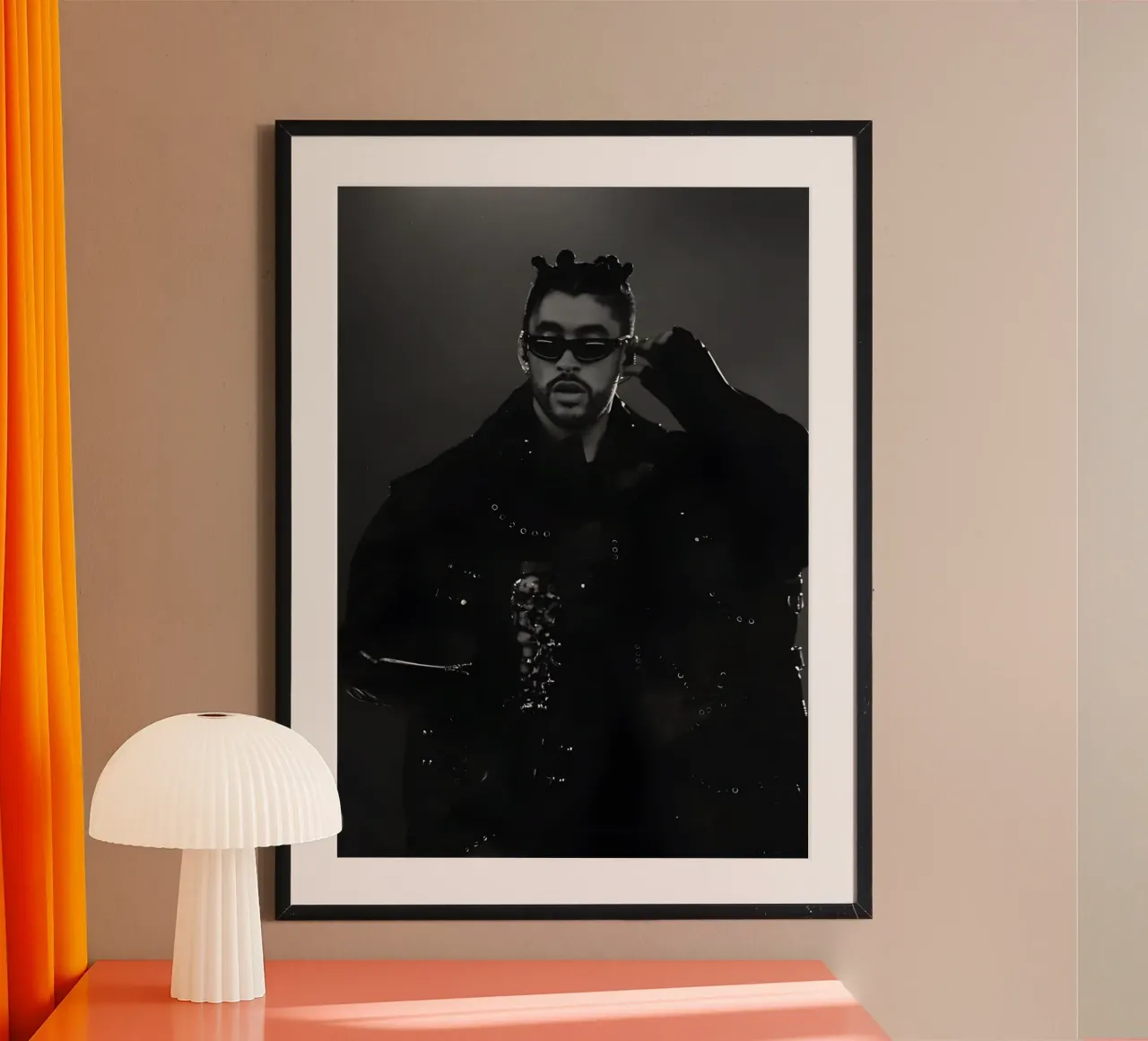 Baf Bunny poster da Digital Street art