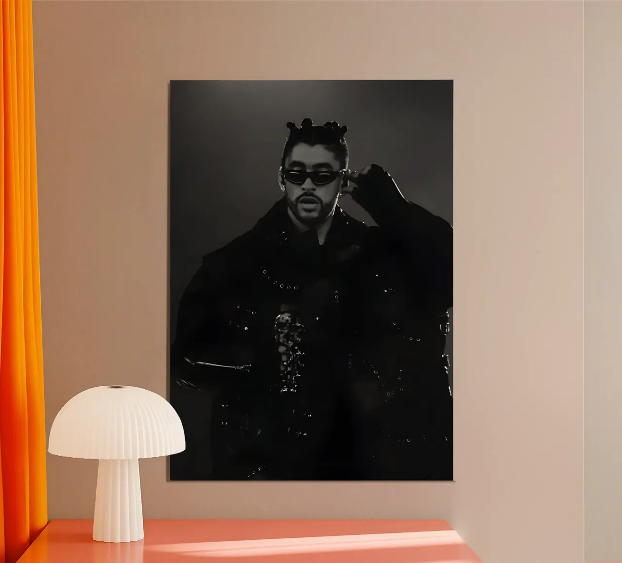 Baf Bunny poster da Digital Street art