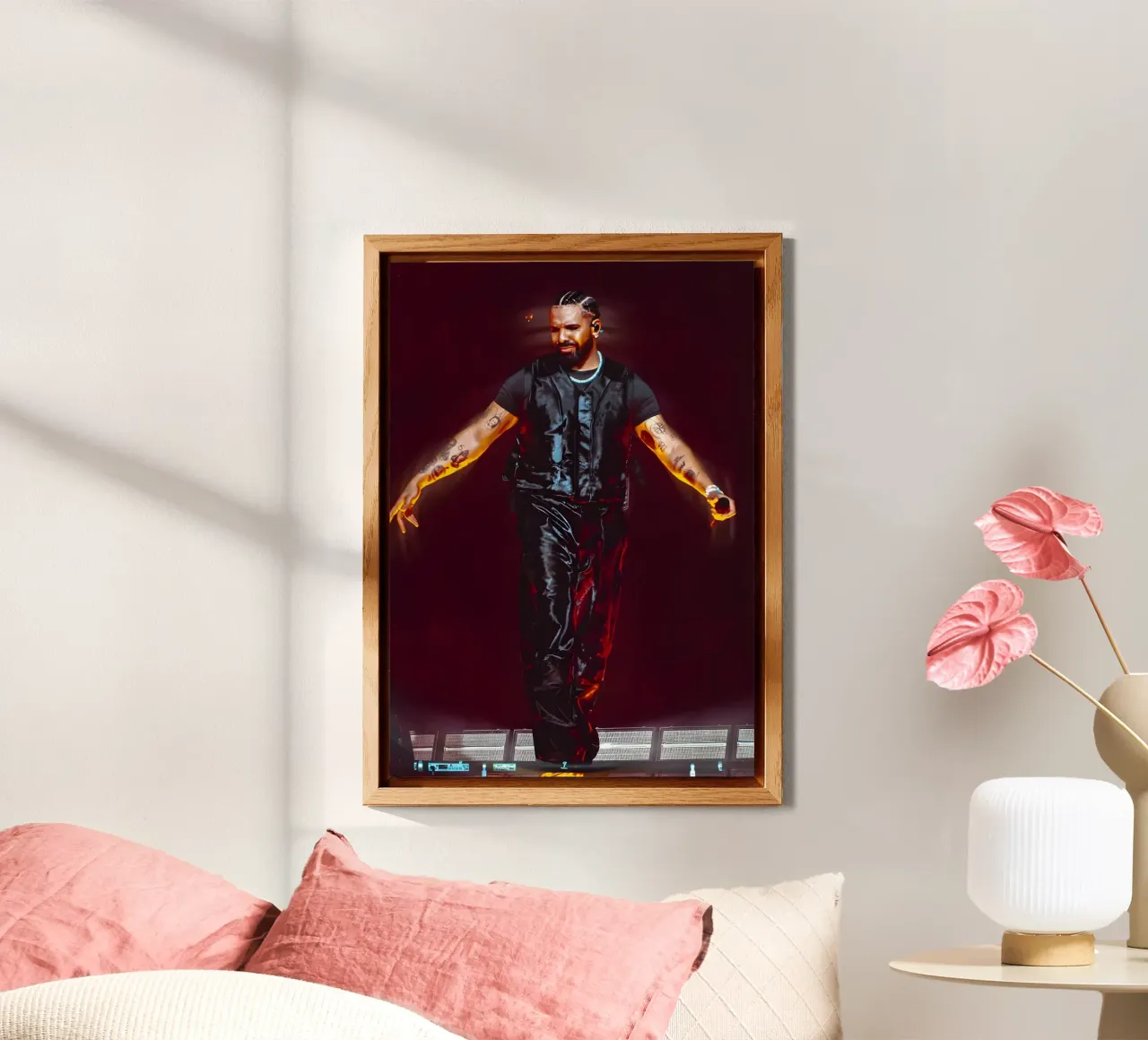 Drake alluminio dibond da The Poster Hub