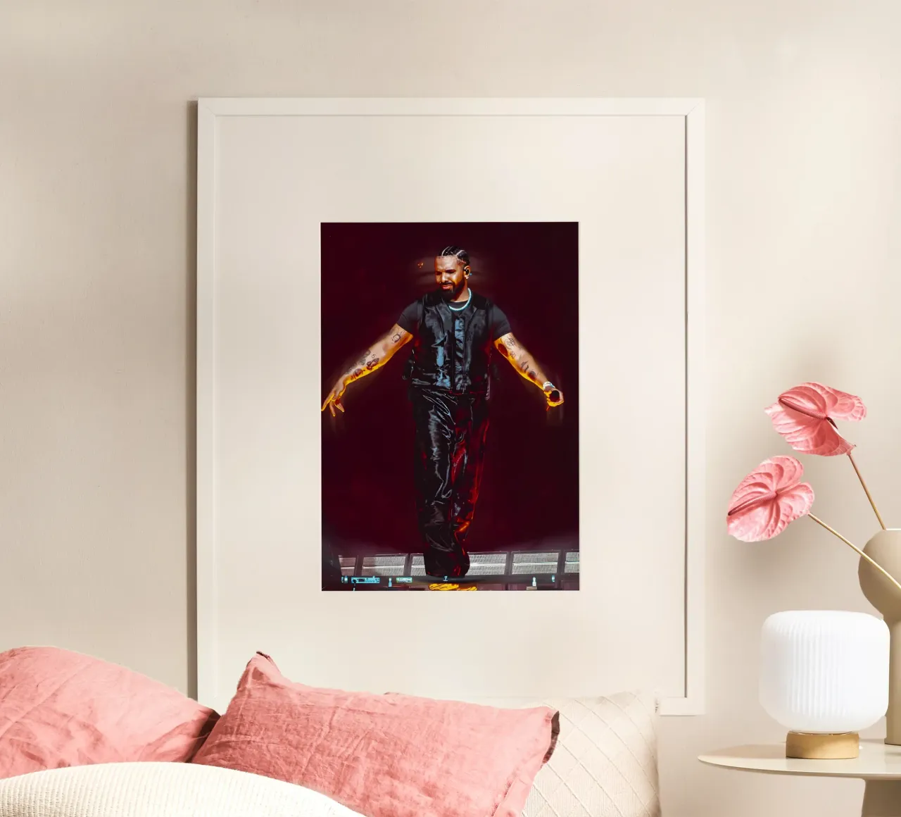 Drake poster da Digital Street art