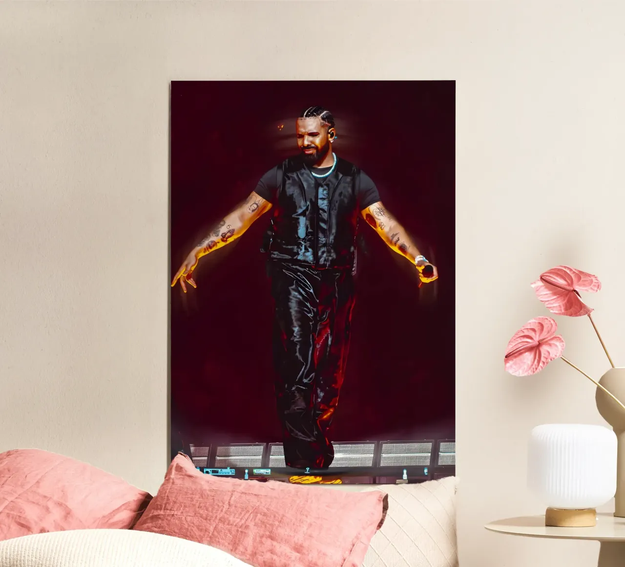 Drake poster da Digital Street art