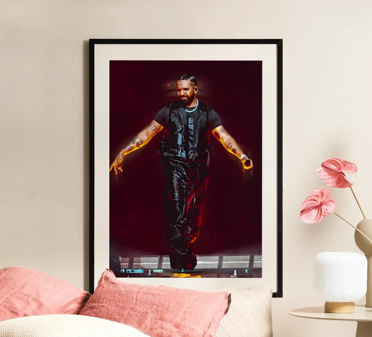 Drake poster da Digital Street art