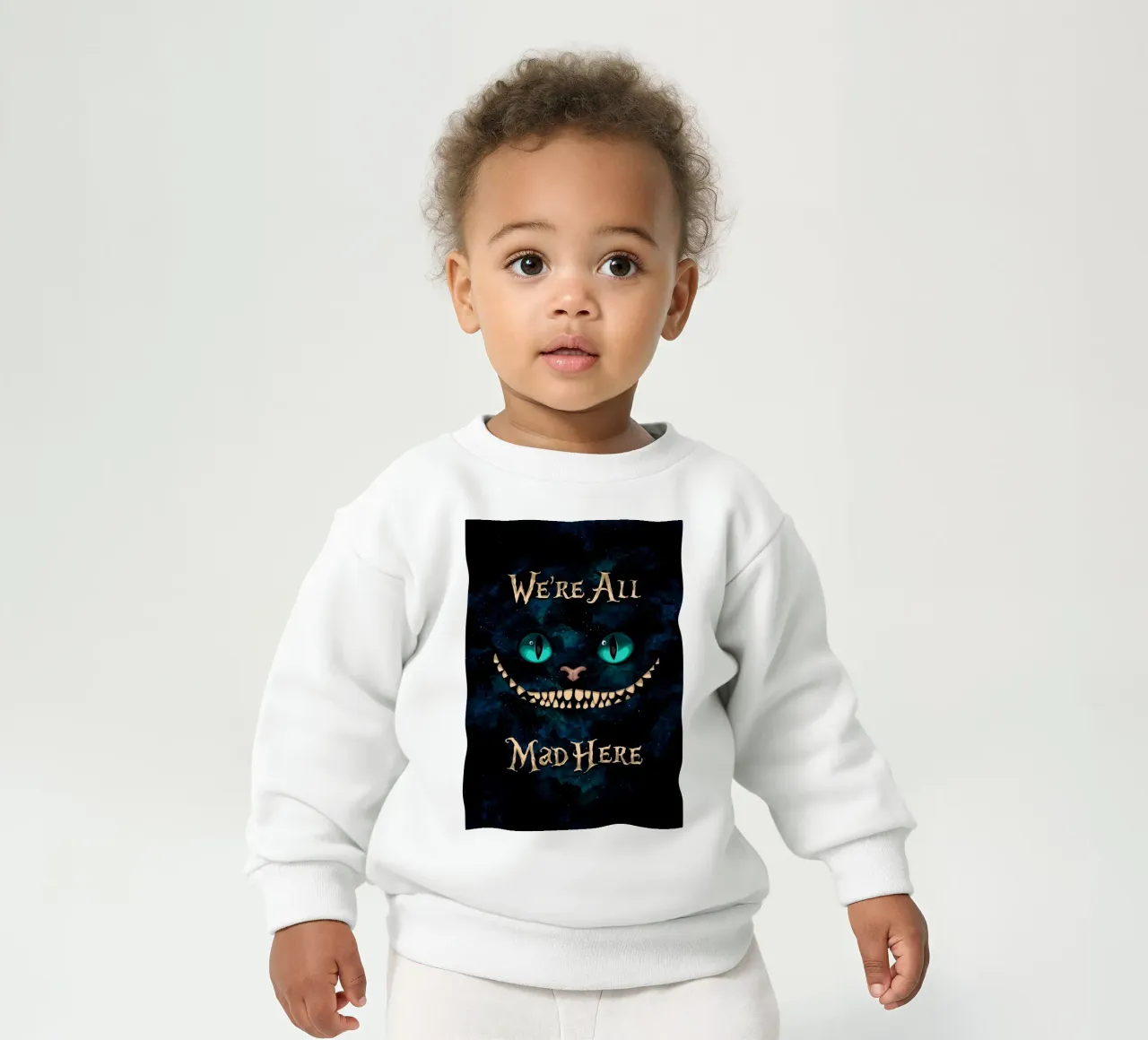 We're All Mad Here felpa neonato da nabakumov
