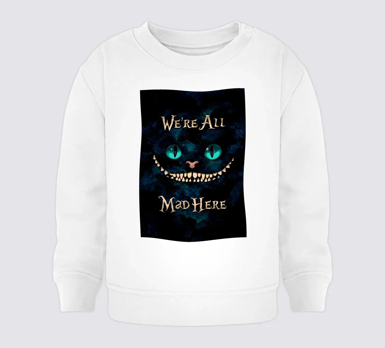 We're All Mad Here felpa neonato da nabakumov