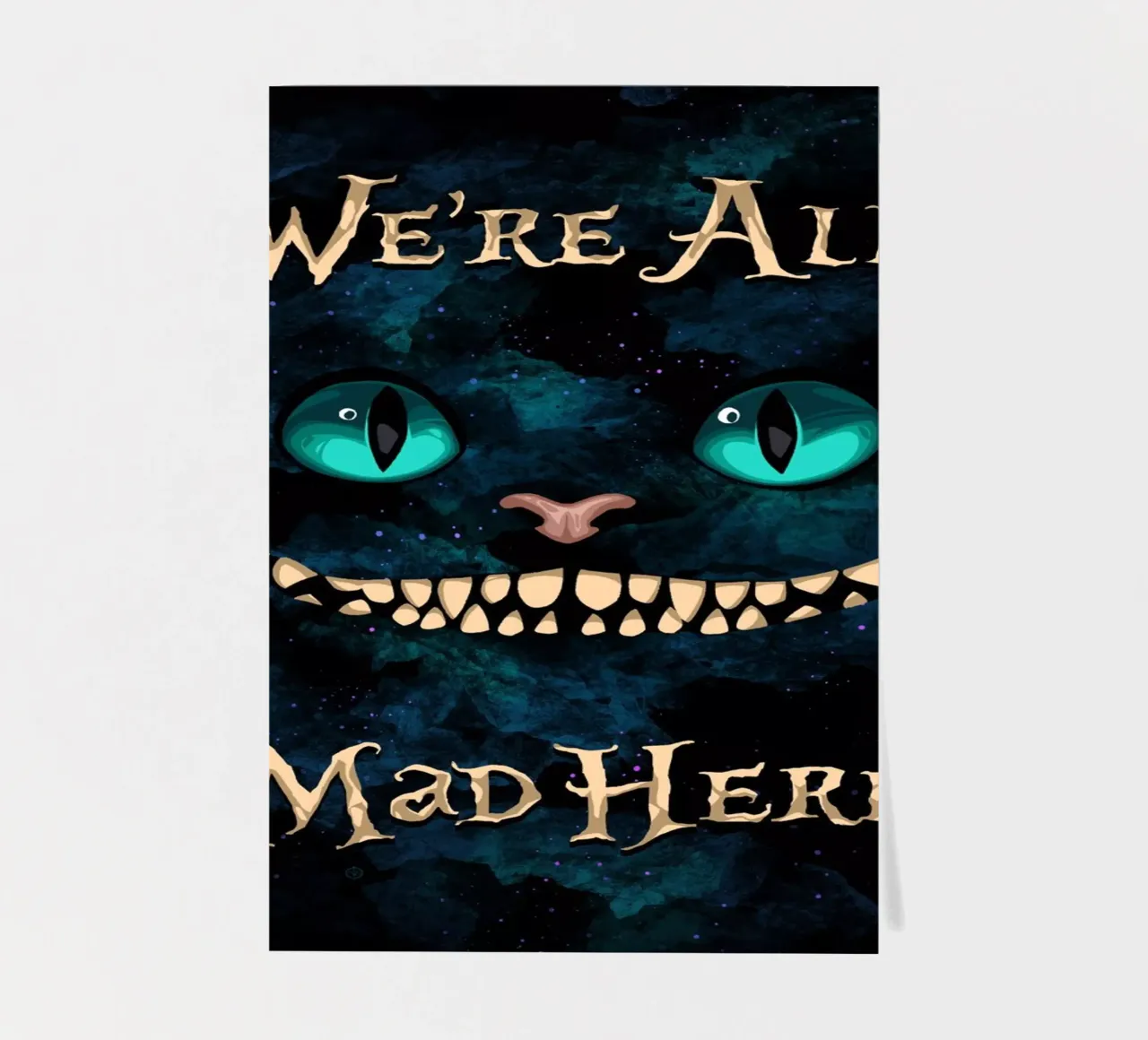 We're All Mad Here sticker sheet by nabakumov