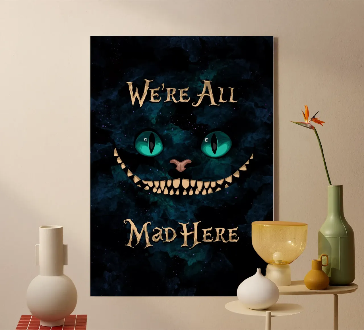 We're All Mad Here plexiglass da nabakumov