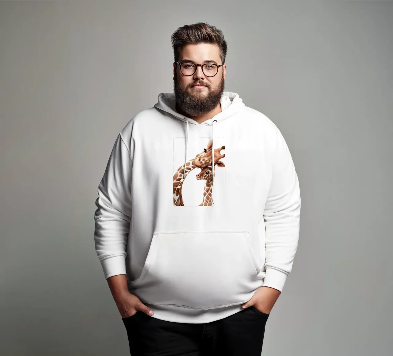 Il tocco della madre felpa con cappuccio da Pixel Boy