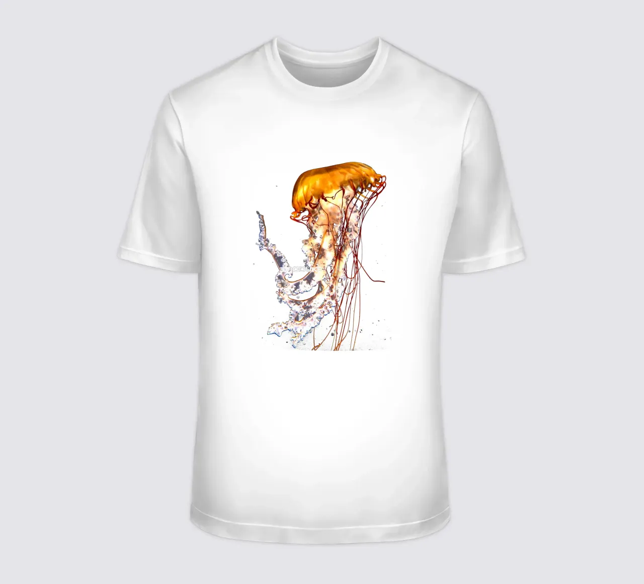 Meduse colorate di notte t-shirt da DiveDuke