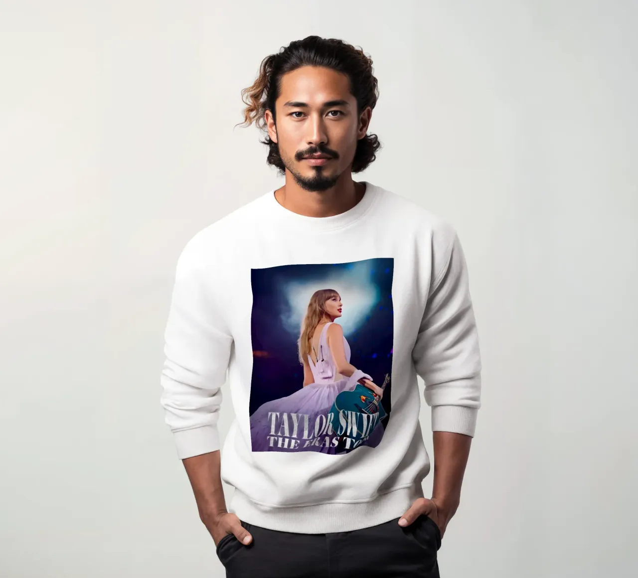 Gira de Taylor Swift sudadera de vintage singer
