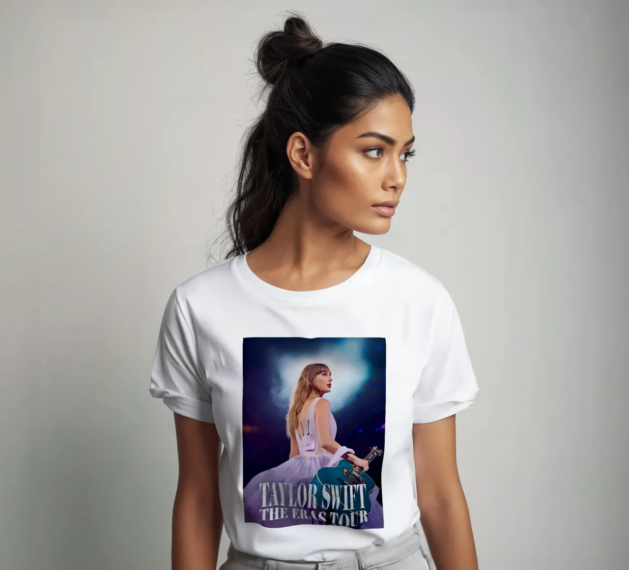 Tour di Taylor Swift t-shirt da vintage singer