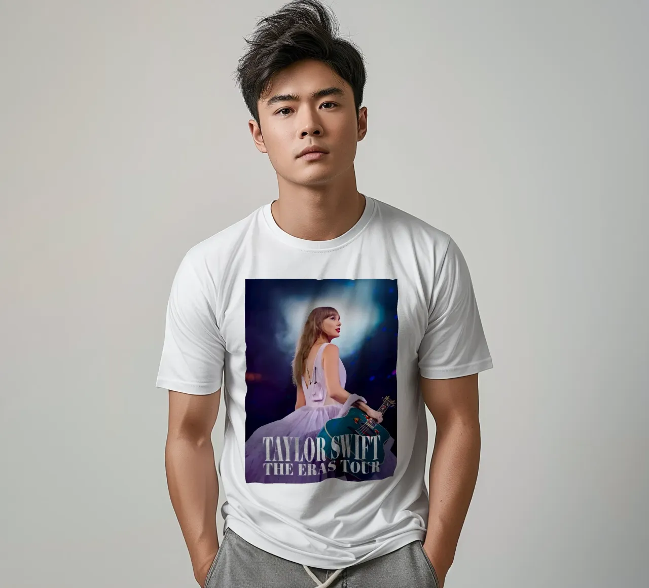 Tour di Taylor Swift t-shirt da vintage singer