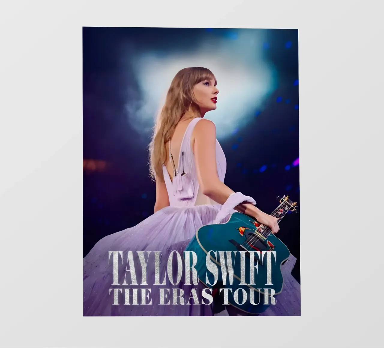 Tour di Taylor Swift pellicola backlit da vintage singer