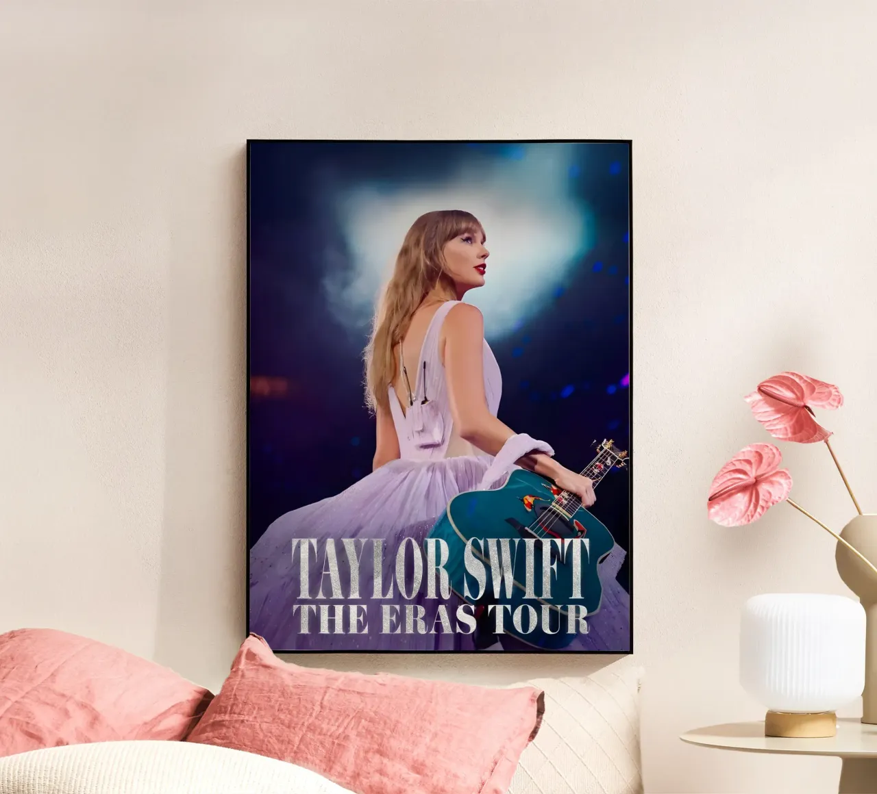 Tour di Taylor Swift plexiglass da vintage singer