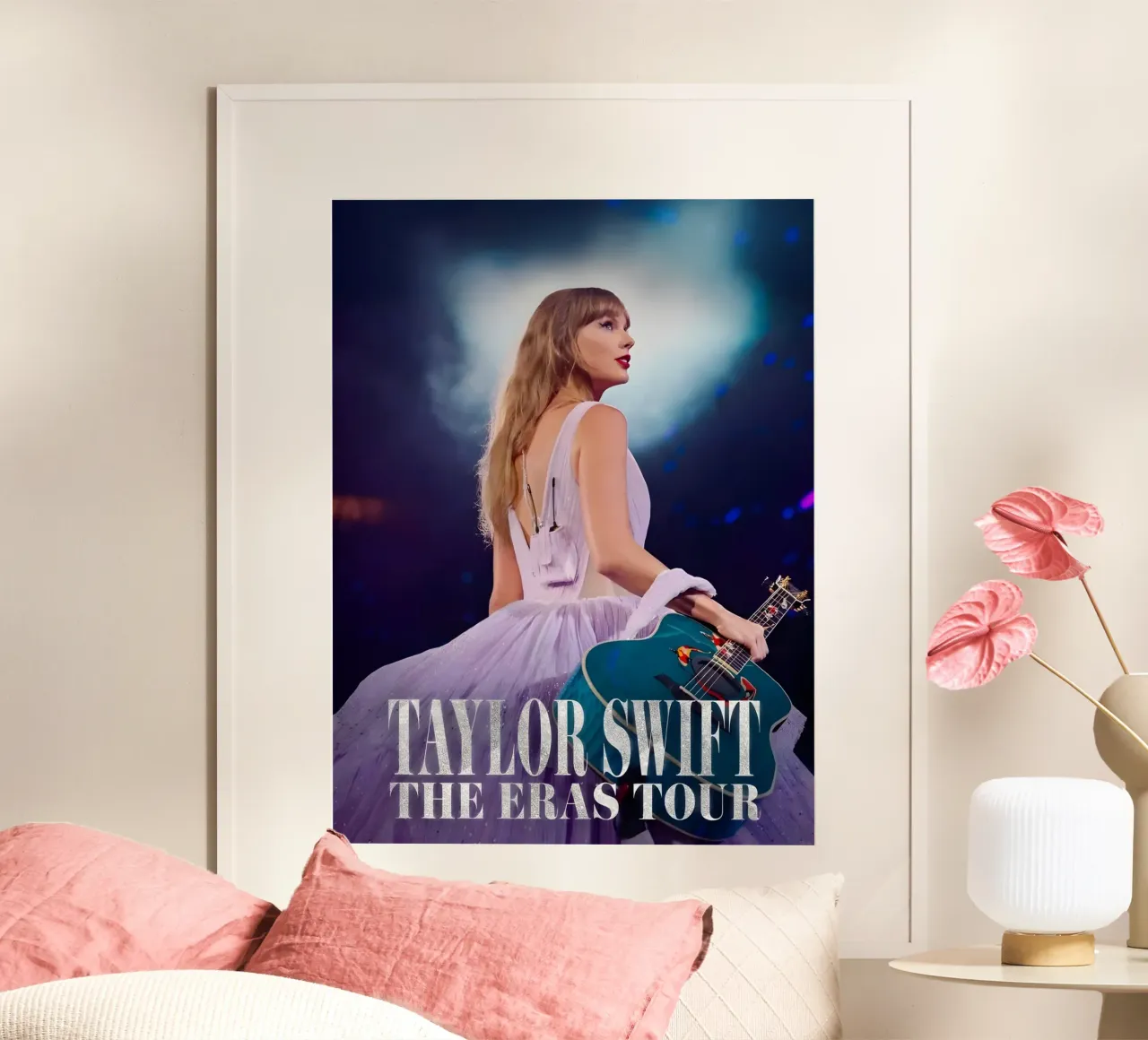 Tour di Taylor Swift poster da vintage singer