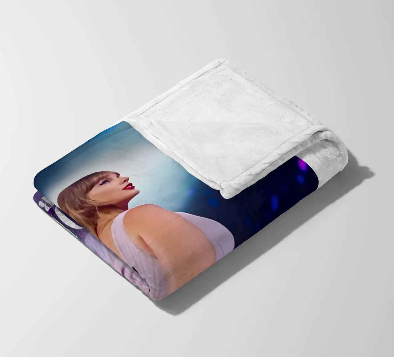 Tour di Taylor Swift coperta in pile da vintage singer