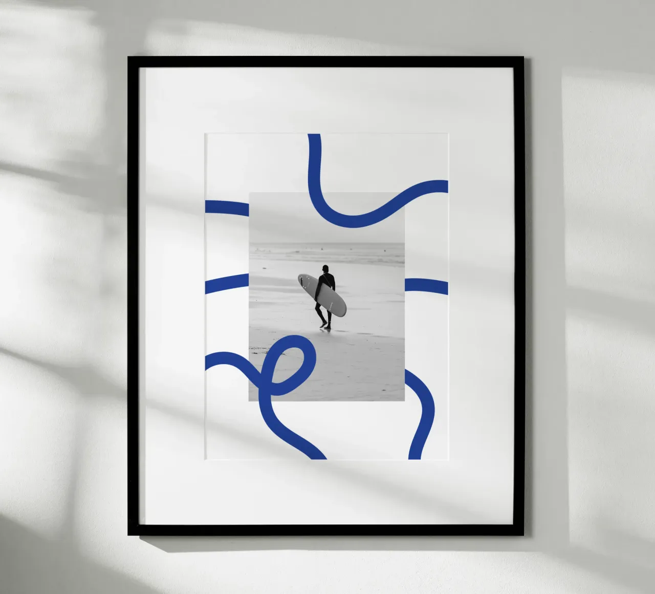 Swirly poster da we line studio - design