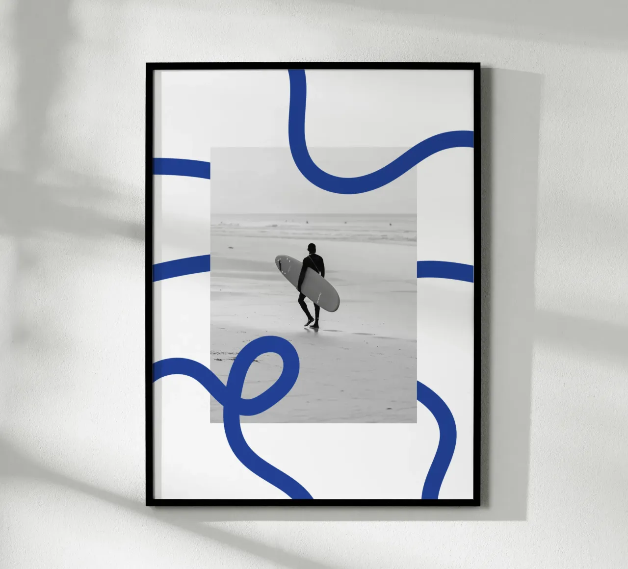 Swirly poster da we line studio - design