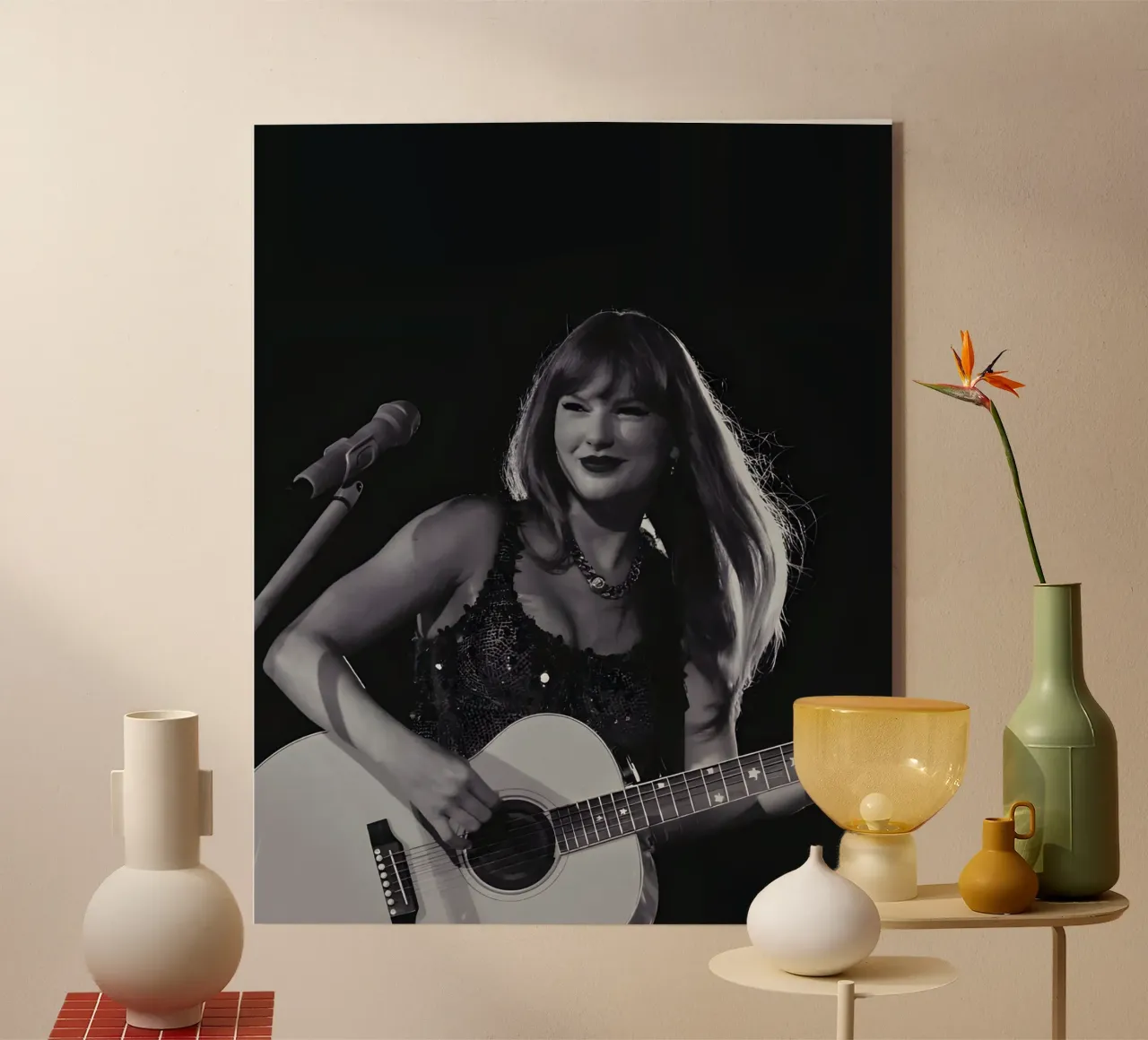 Notte acustica plexiglass da vintage singer