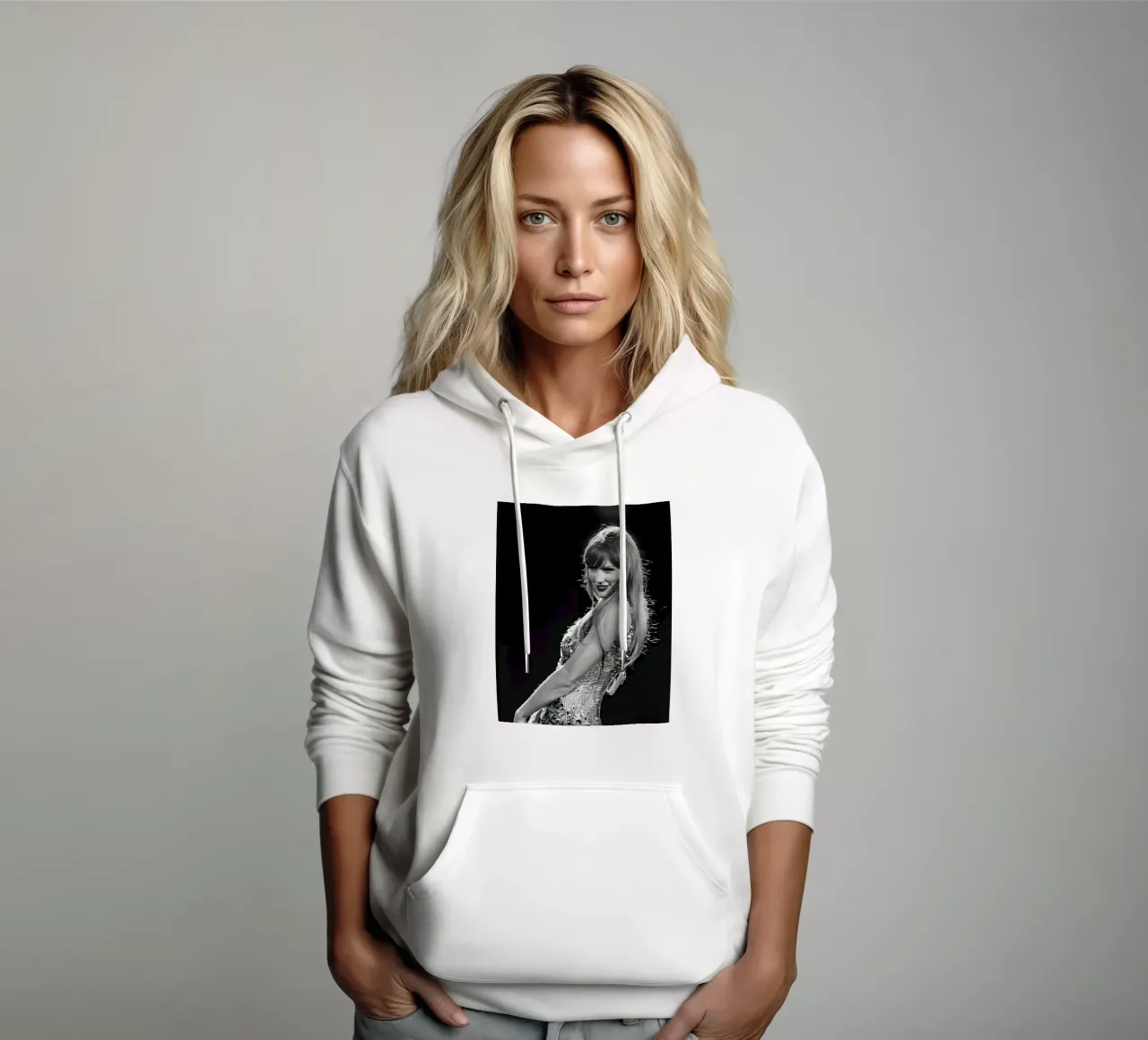 Taylor Swift en el escenario sudadera con capucha de vintage singer